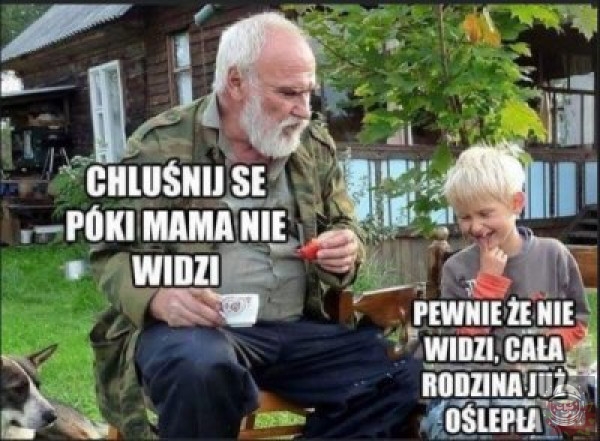 Chluśniem bo uśniem 