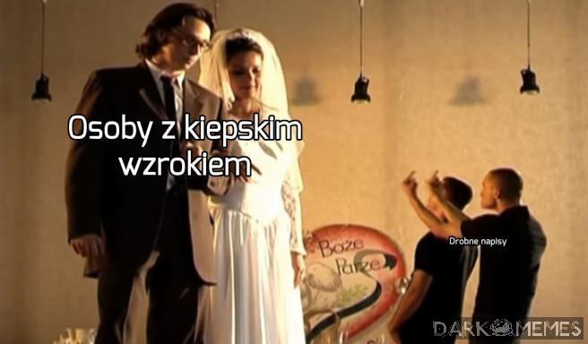 Nie widzę ale śmieszne chyba