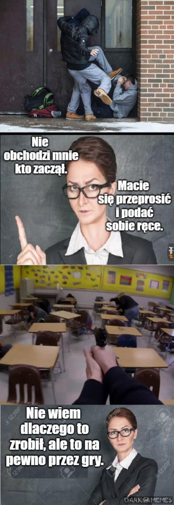 Tam też strzelają