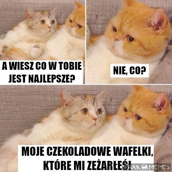 Jak był szczęśliwy to chuj , z nim