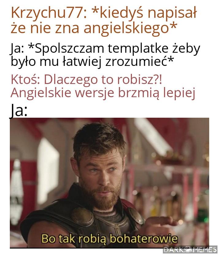 Jak obraziłem to przepraszam ale wtedy już ciężko z pomysłami