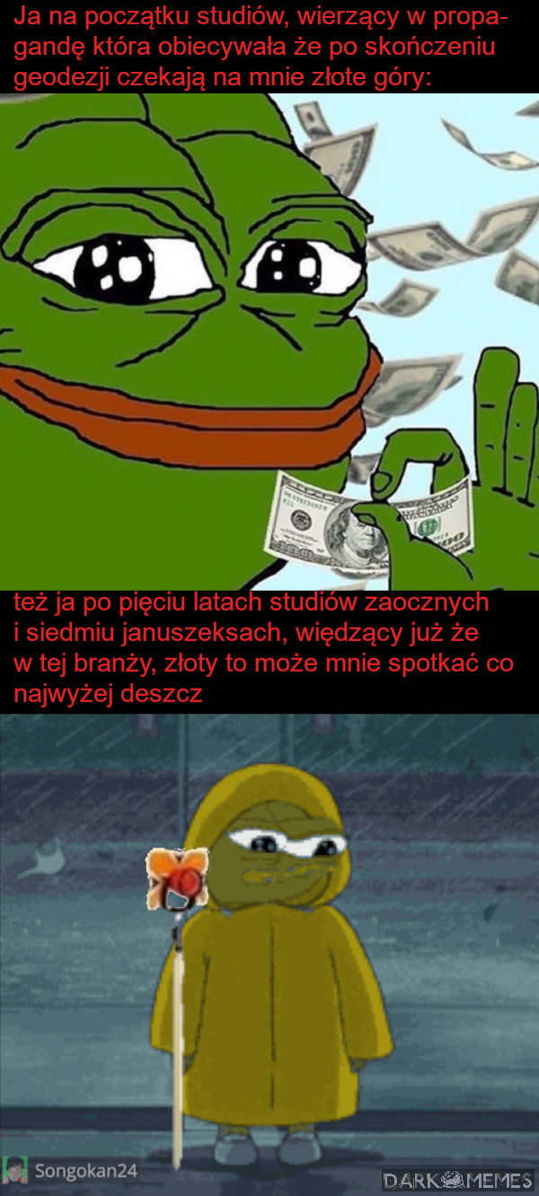 Idź na geodezje mówili, będzie fajnie mówili