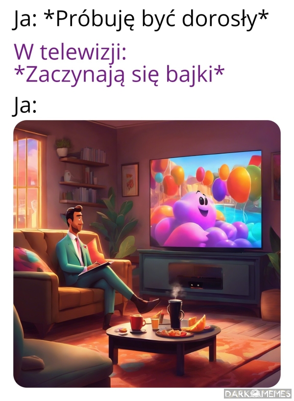 Ale fajnie chwilę odsapnąć 