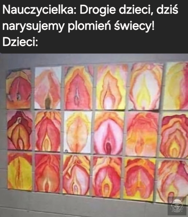 Niektórym ze zwiedzajacych aż zrobilo sie gorąco 