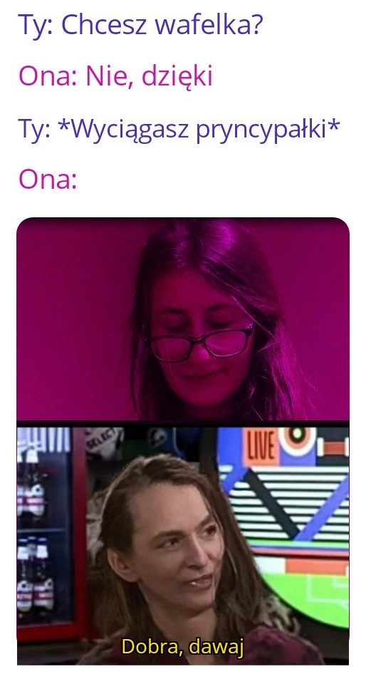 Dawaj mnie te pyszności