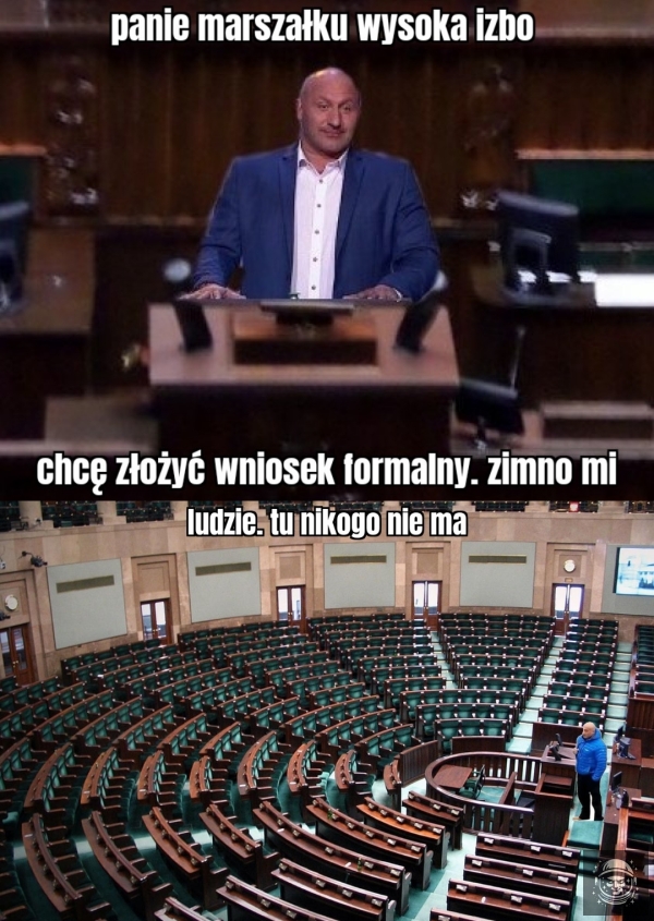 Przyszedł w niedzielę bez handlu czy coś