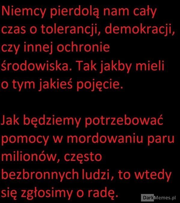 Niemcy proszę pana