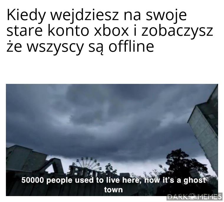 Siedzę sam