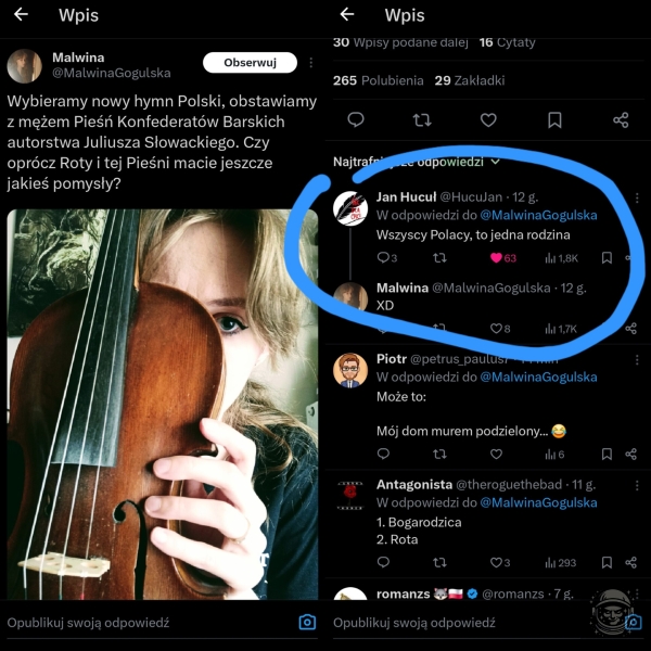 Gosciu wygrał internety