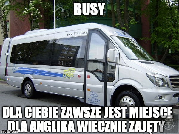 odwieczny wróg autobusów w oczach anglika