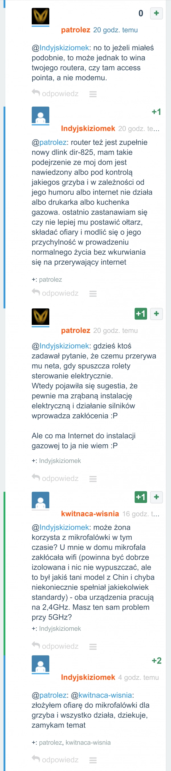 Nawet juz nie pamiętam czemu prychlem jak to zapisywałem 