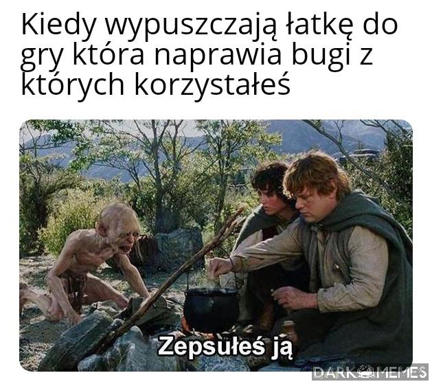 Idioci psują gry