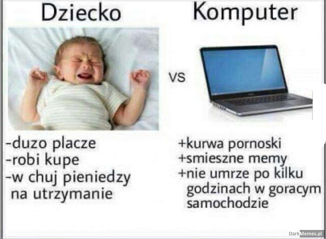 Dziecko vs komputer