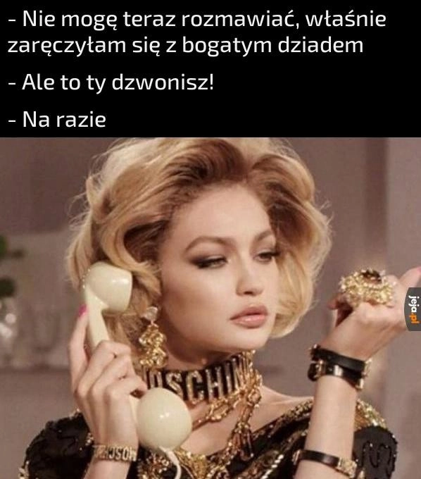 Nie mogę teraz gadać