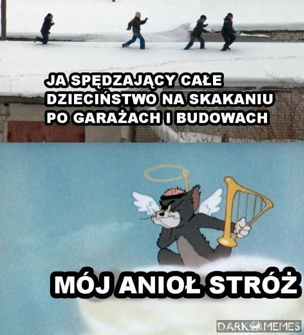 Upadniesz i sobie głupi ryj rozwalisz 