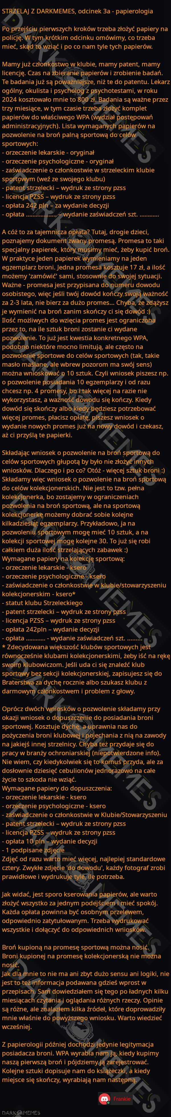 Strzelaj z DarkMemes odcinek 3a