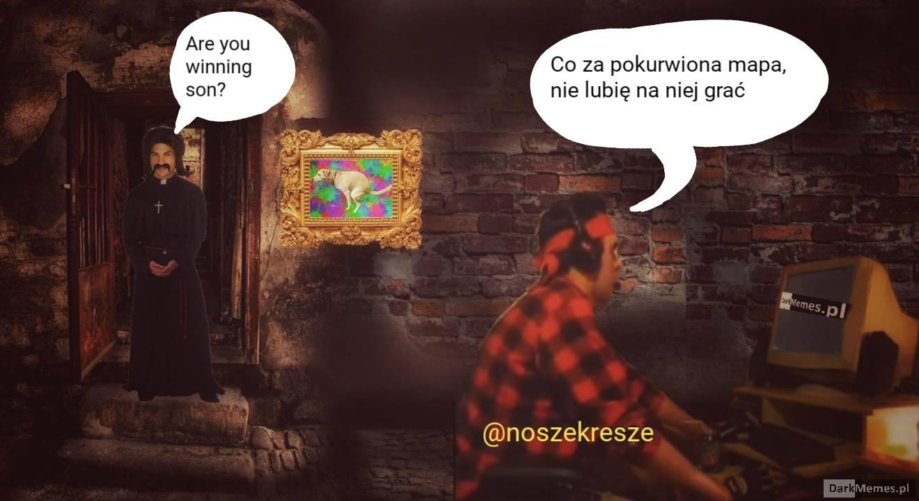 Nic śmiesznego, samo życie.