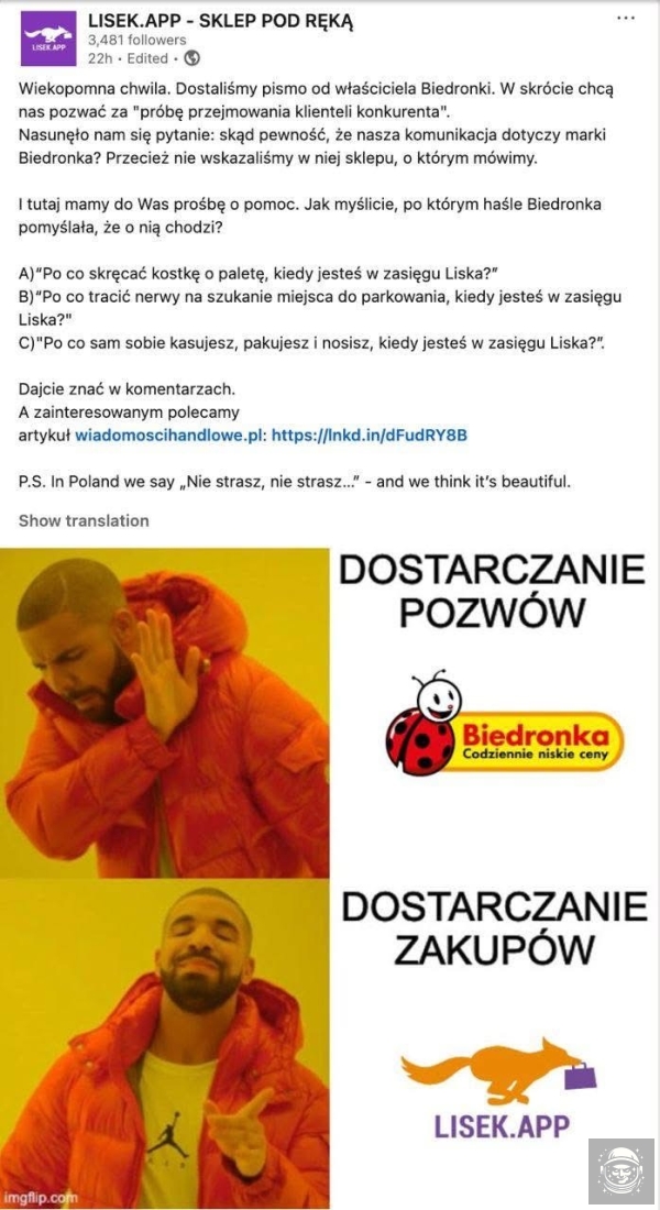 Kazdy jebie biedronke
