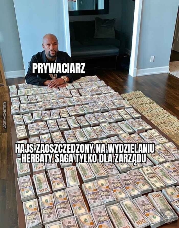 Tak dochodzi się do bogactwa.