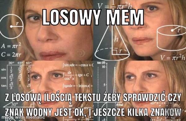 Test znaku wodnego 