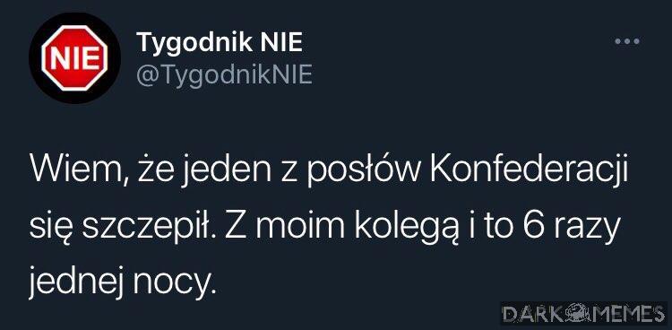 Sczepił się 