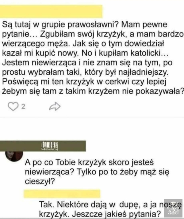 Chyba bym wolał żeby dała w dupę 