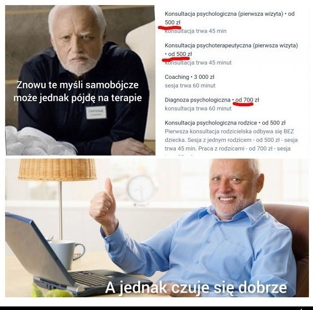 No tak, chuj mi w dupę...