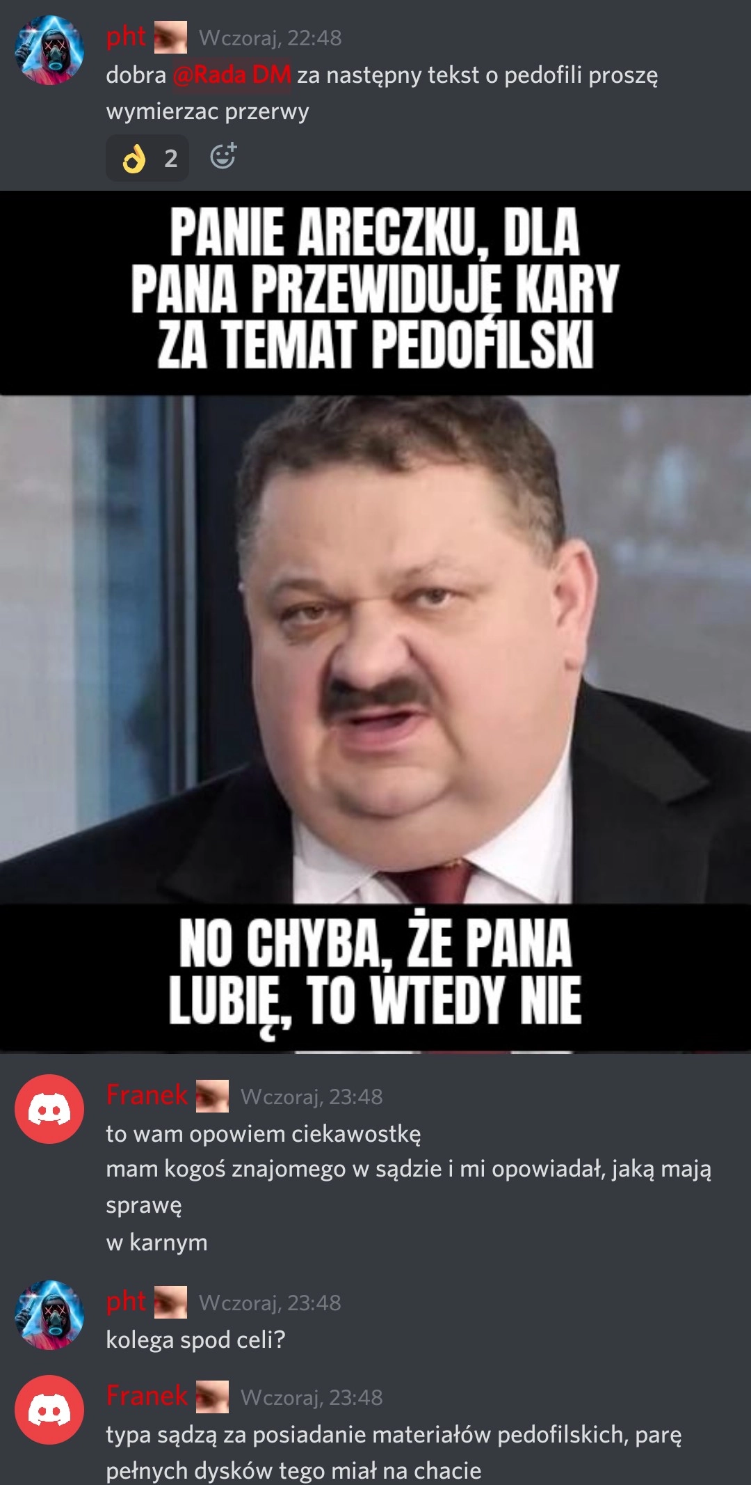 Z Tobą o tym pogadam bo Cię lubię xd