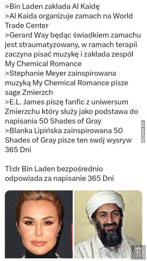 Efekt motyla czy tam Mandeli 