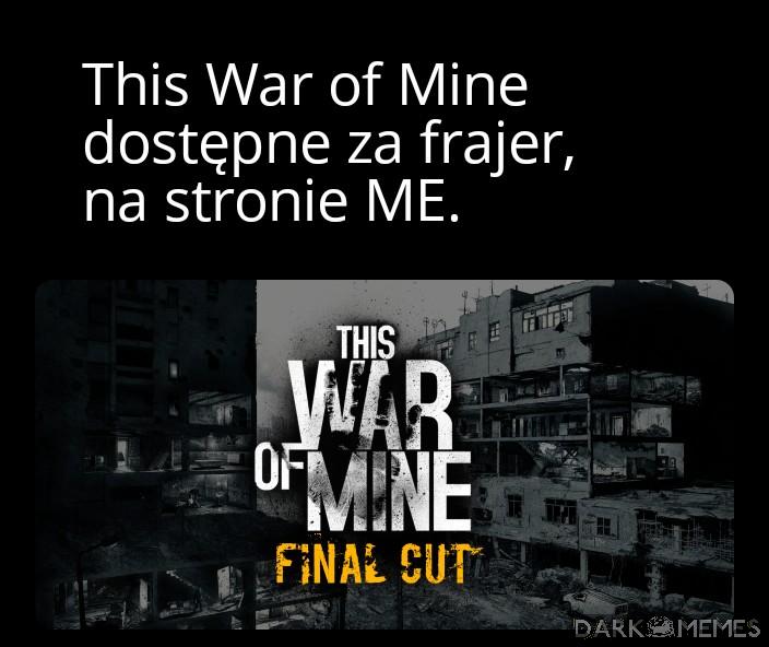 This War of Mine, jako lektura uzupełniająca