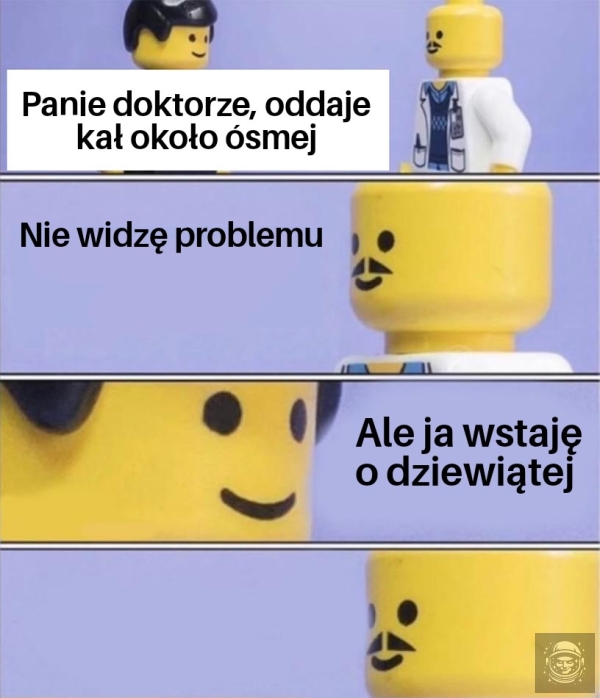 Czy jest na sali lekarz?