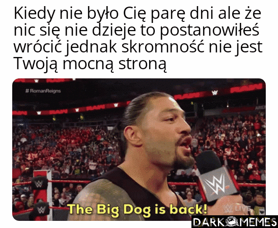 Kto tęsknił?