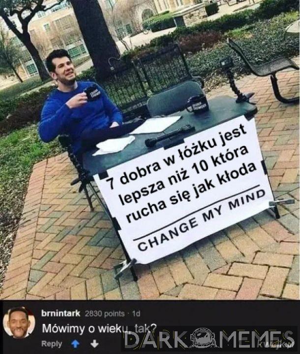 No a o czym?